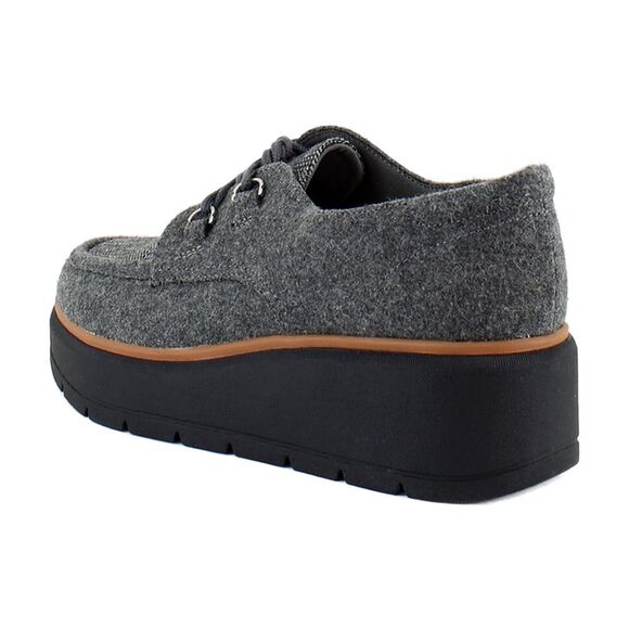 Dr. Scholl's Nice Day Max Oxford Charcoal Wool - Picture 5 of 8